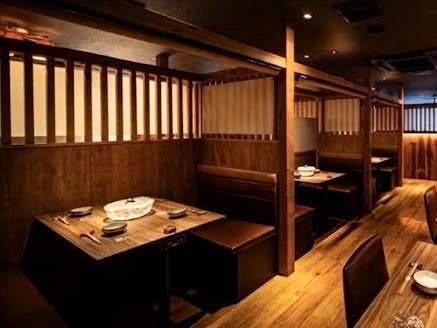 燦別邸富山店の個室